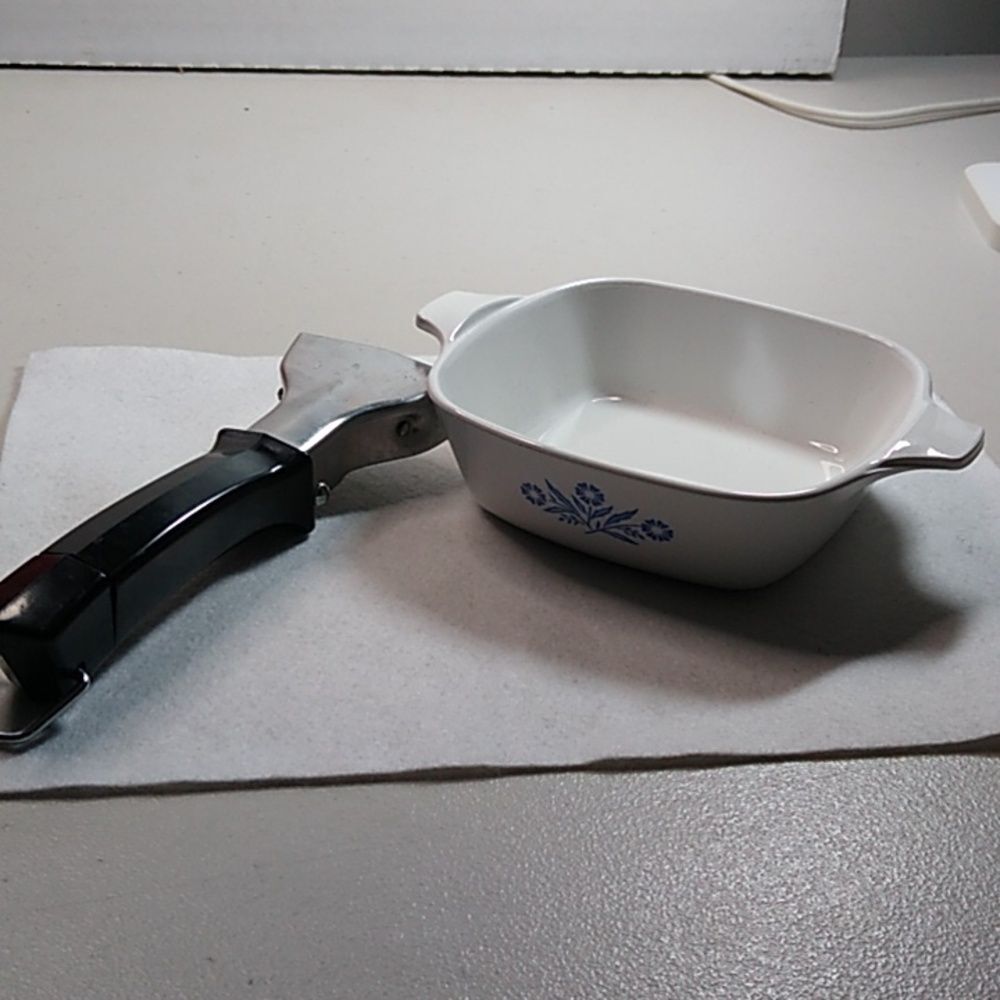 CorningWare Handle Metal Kitchen Tool & Petite Pan P-1 Cottagecore Grandmacore